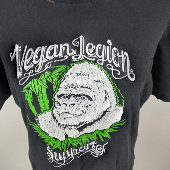 Vegan Legion Supporter Tshirt - Picture 2 of 7